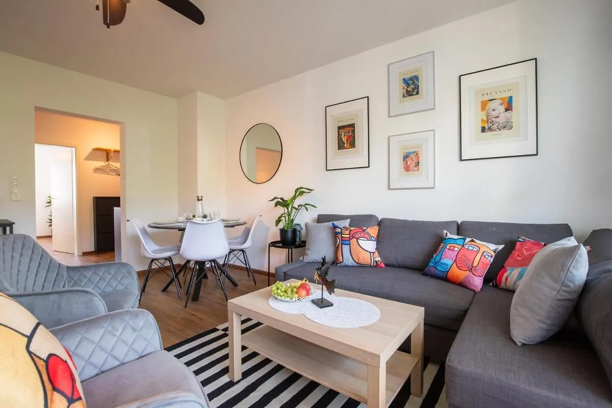 Special Cuatro Picasso Apartment Basel, Bahnhof Grossbasel 10-Star 瑞士