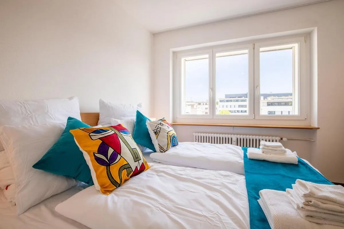 Special Cuatro Picasso Apartment Basel, Bahnhof Grossbasel 10-Star 0*, 巴塞尔